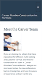 Mobile Screenshot of carverconstructioninc.com